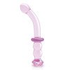 Stiklinis G taško dildo „Glaze Rosebud G-Spot Dildo“ - Dream Toys