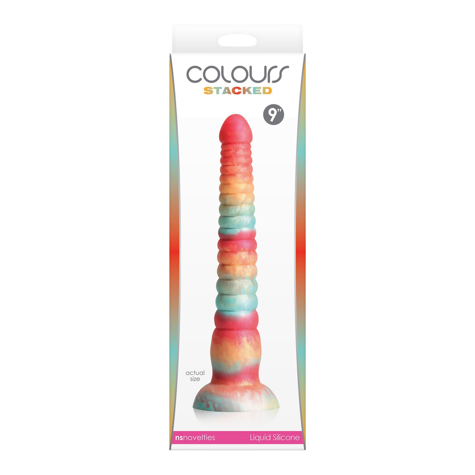 Dildo „Stacked 9 Inch - Red Gold“ - NS Novelties