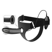 Vibruojantis tuščiaviduris strap-on dildo „Myron“ - Pretty Love