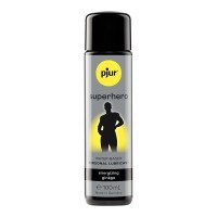 Vandens pagrindo lubrikantas vyrams „Superhero“, 100 ml - Pjur