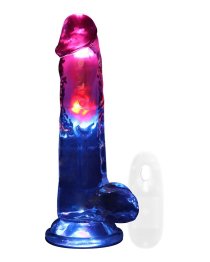 Vibruojantis falo imitatorius „LED Vibrating Cock 8“ - RealRock