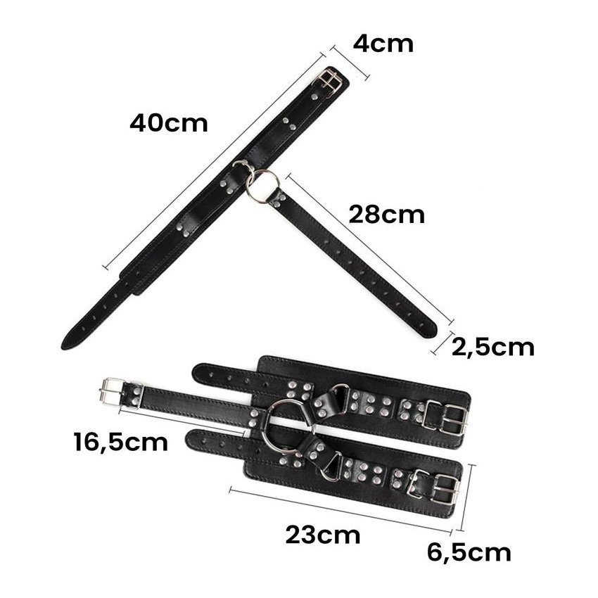 Suvaržymo sistema „Collar and Wirst Restraints“ - Latetobed
