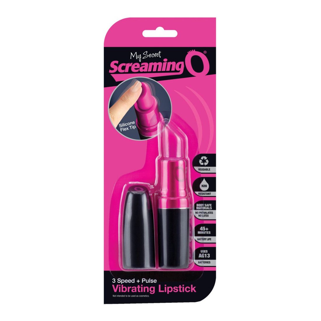 Vibruojanti kulka „Vibrating Lipstick“ - Screaming O