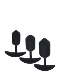 Analinių kaiščių rinkinys „Weighted Anal Plug Training Kit“ - Levelz