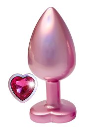 Didelis analinis kaištis „Pearl Pink Gleaming Love“ - Dream Toys
