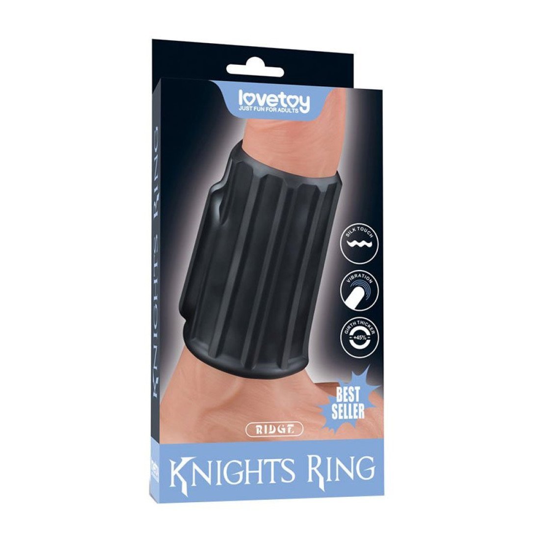 Vibruojanti penio mova „Knights Ring Ridge“ - Love Toy