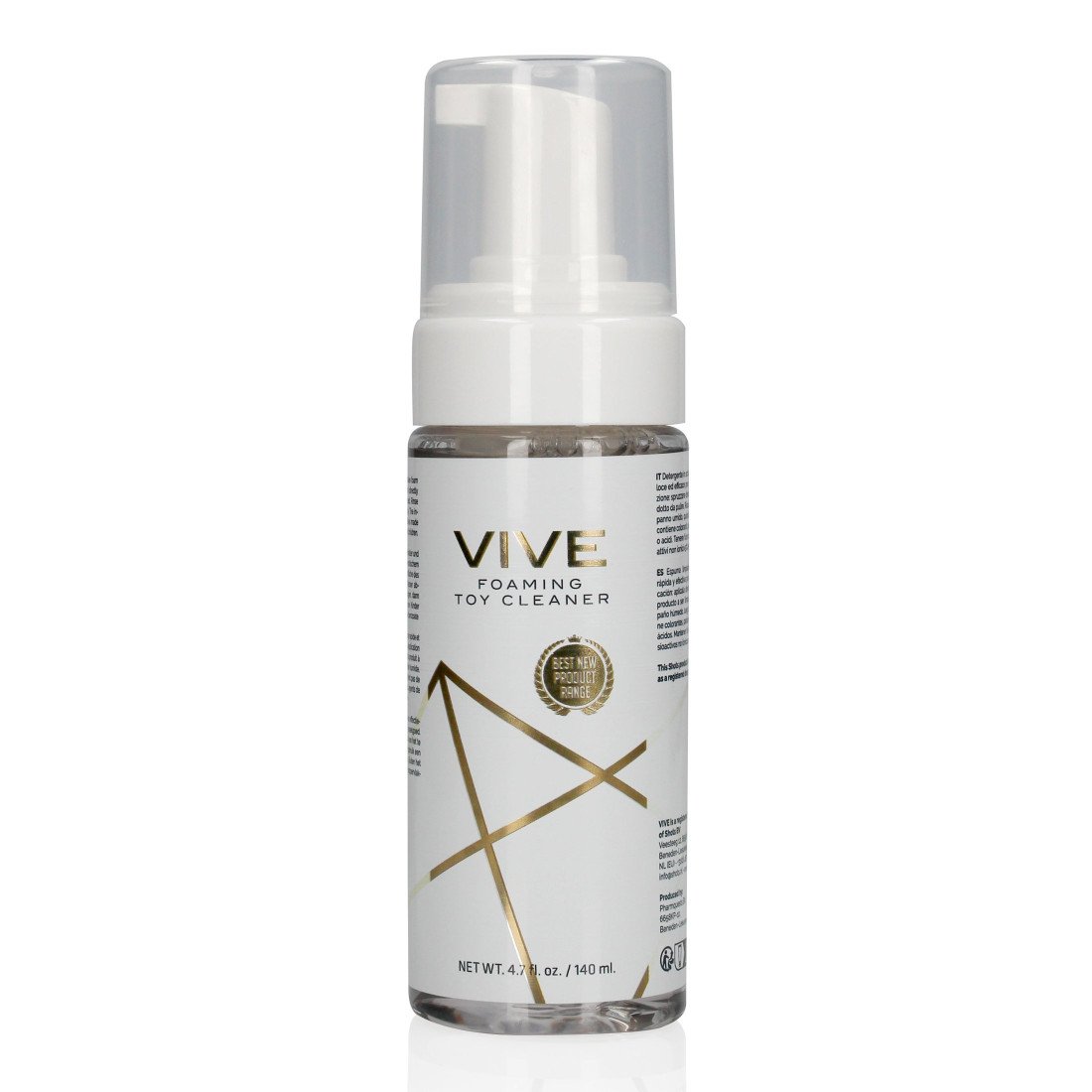 Žaislų valiklis - putos „Vive“, 140 ml - Shots Lubes and Liquids