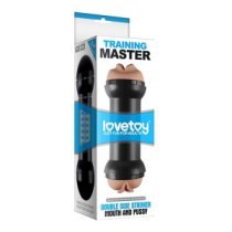 Dvigubas masturbatorius „Training Master Mouth and Pussy“ - Love Toy