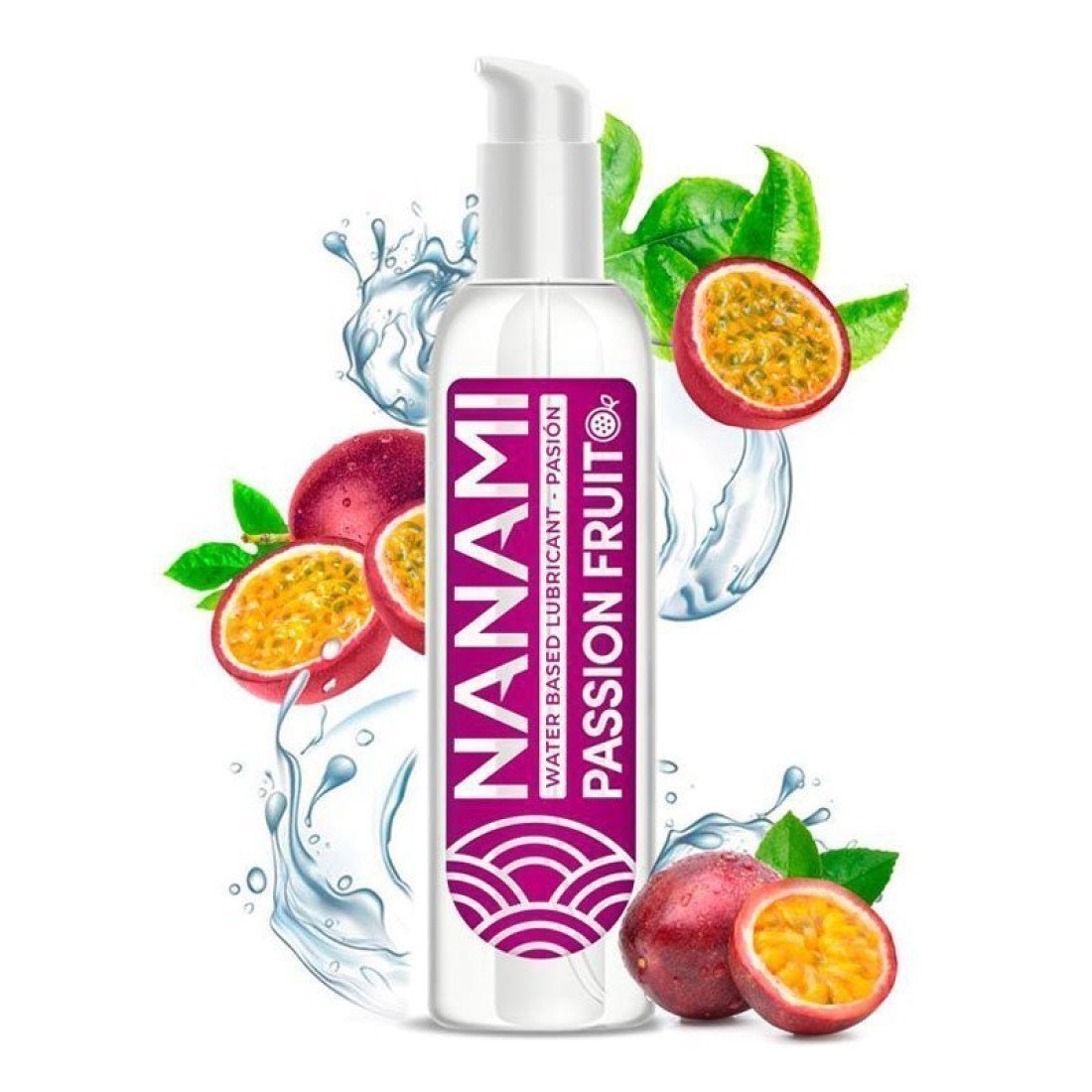 Vandens pagrindo lubrikantas „Passion Fruit“, 150 ml - Nanami