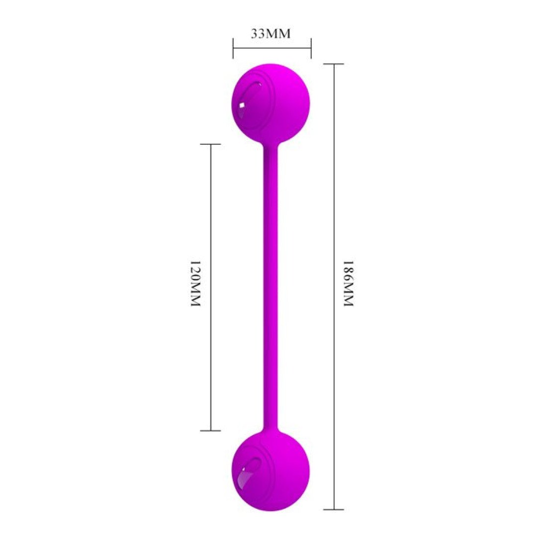 Vaginaliniai kamuoliukai „Kegel Ball III“ - Pretty Love