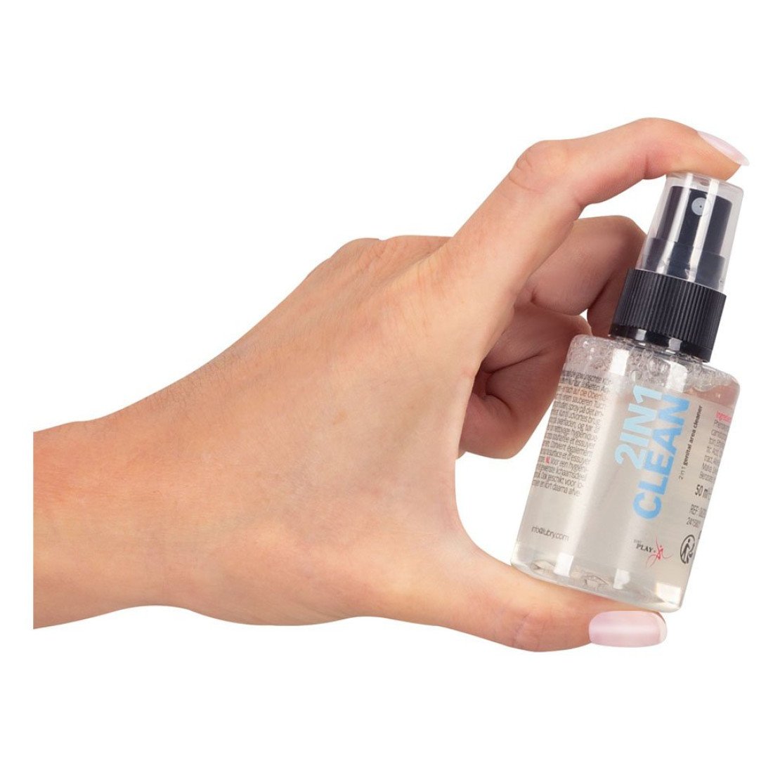 Sekso žaislų ir kūno valiklis „2in1 Clean“, 50 ml - Just Glide