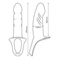 Tuščiaviduris strap-on dildo „Action Kevin L“ - Intoyou