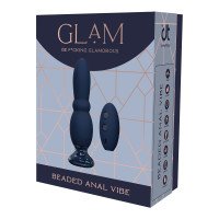 Vibruojantis analinis kaištis „Glam Beaded Anal Vibe“ - Dream Toys