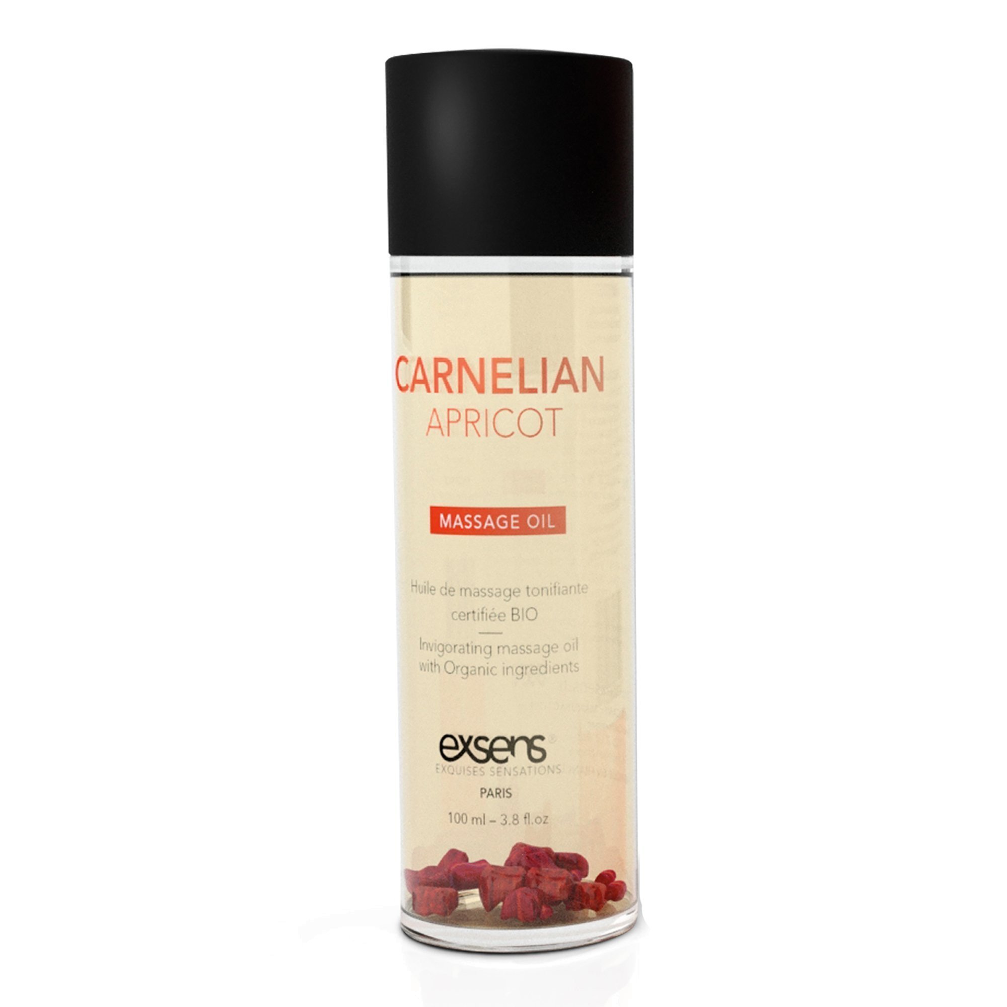 Masažo aliejus „Carnelian Apricot“, 100 ml - Exsens