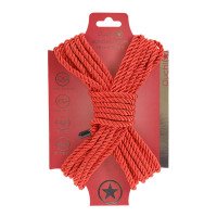 Suvaržymo virvė „Bondage Rope Red“, 10 m