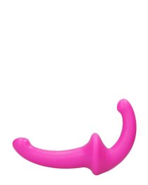 Rožinis strap-on dildo be dirželių „Silicone Strapless Strapon“ - Ouch!
