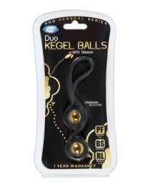 Vaginaliniai kamuoliukai „Duo Kegel Balls with Sleeve“ - Cloud 9 Novelties