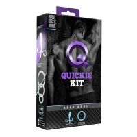 Sekso žaislų rinkinys „Quickie Kit Deep Anal“ - Blush
