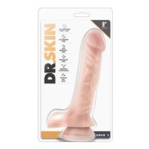 Falo imitatorius „Dr. Skin Cock Nr. 1“ - Blush