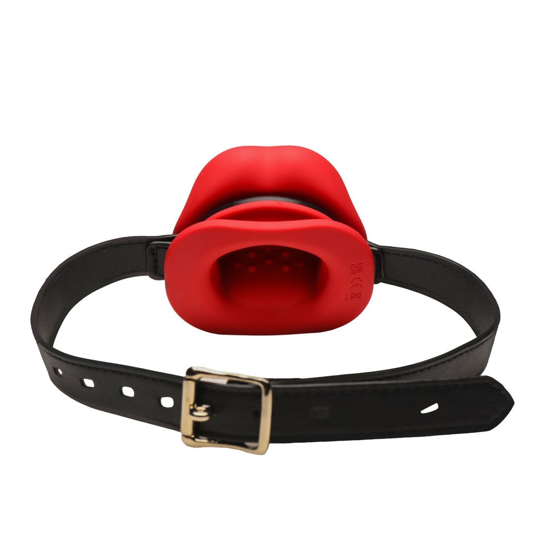 Vibruojantis burnos kaištis „Vibrating Sissy Mouth Gag“ - Master Series
