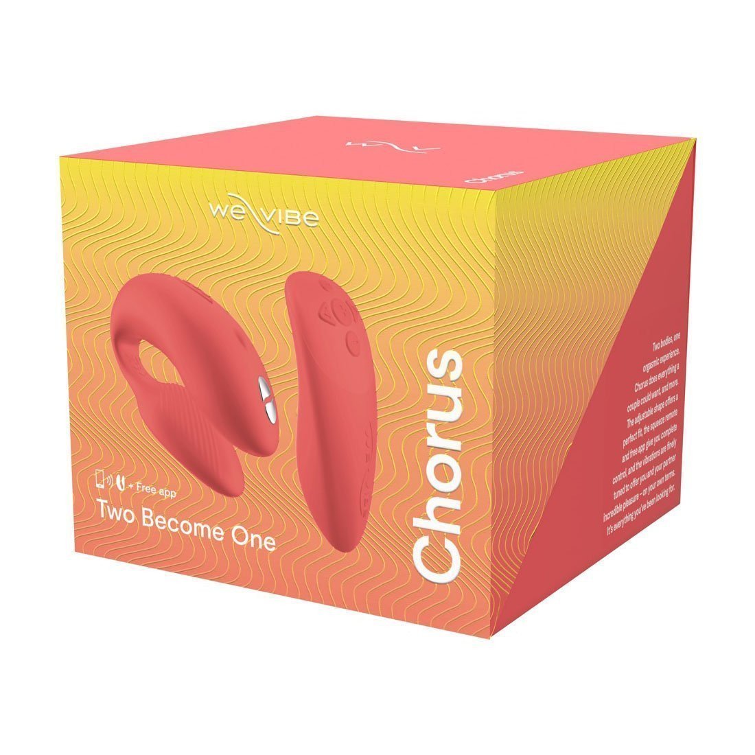 Išmanusis vibratorius poroms „We-Vibe Chorus“ - We-Vibe