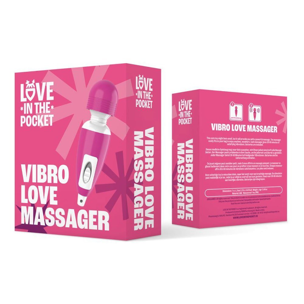 Mažas masažuoklis „Love Massager Mini“ - Love in the Pocket
