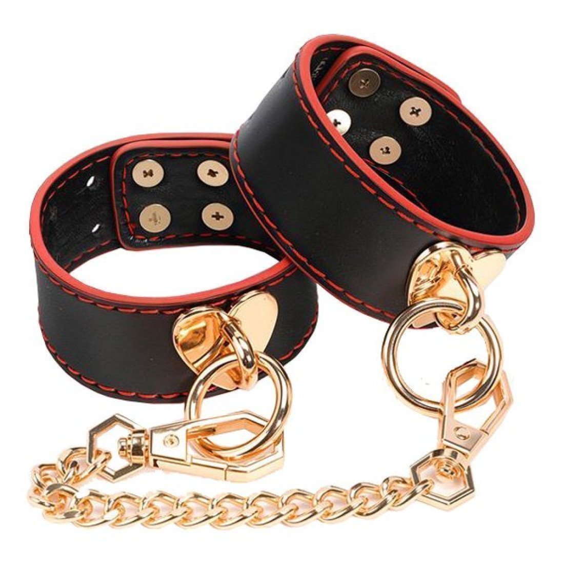 Antrankiai „Wrist Cuff with Golden Chain“ - Latetobed
