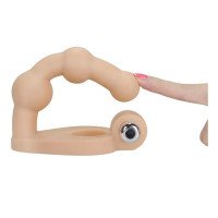 Vibruojantis strap-on dildo „The Ultra Soft Double 6 Inch“ - Love Toy