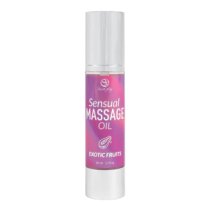 Masažo aliejus „Sensual Massage Oil Exotic Fruits“, 50 ml - Secret Play