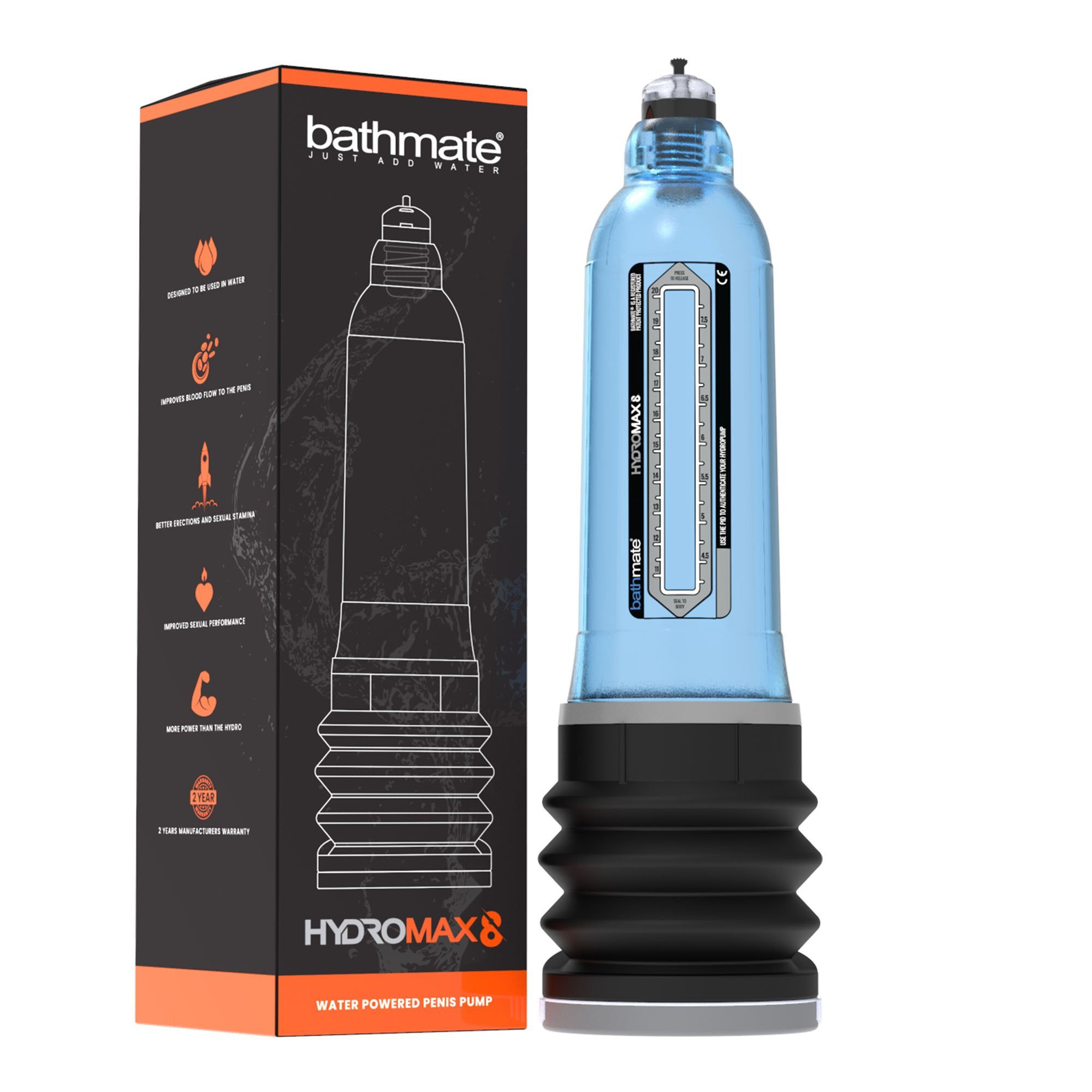 Penio pompa „Hydromax 8“ - Bathmate