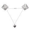 Spenelių spaustukai „Adjustable Metal Nipple Clamps with Heavy Pendant“ - Lockink