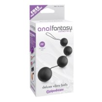 Analiniai kamuoliukai „Deluxe Vibro Balls“ - Anal Fantasy
