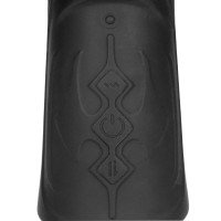 Automatinis falo imitatorius „Handheld Liquid Silicone Vibrating and Thrusting Dildo“ - Ouch!