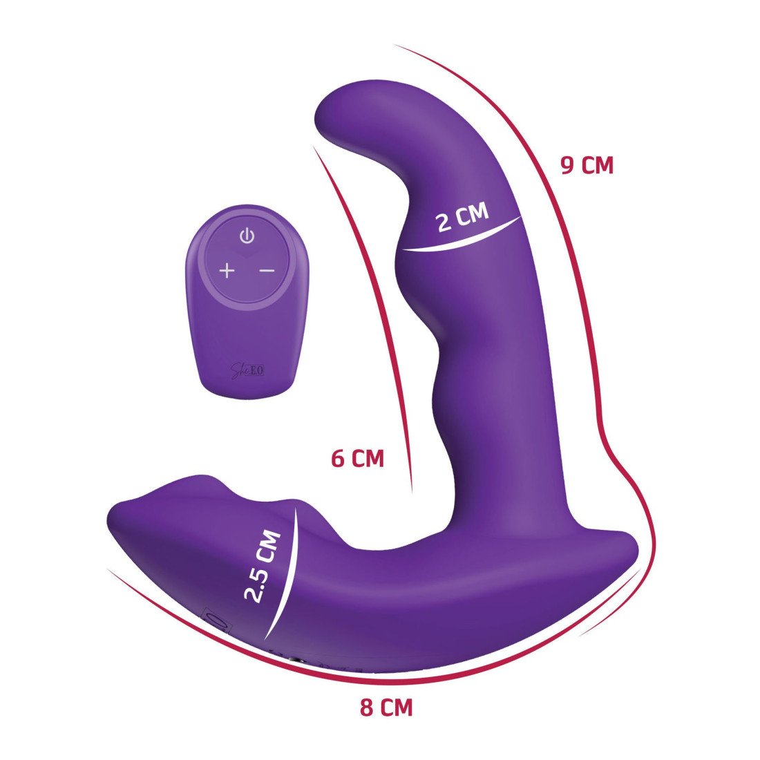 Analinis vibratorius „Anal Stimulator Vibrator“ - She.E.O Analinis vibratorius „Anal Stimulator Vibrator“ - She.E.O