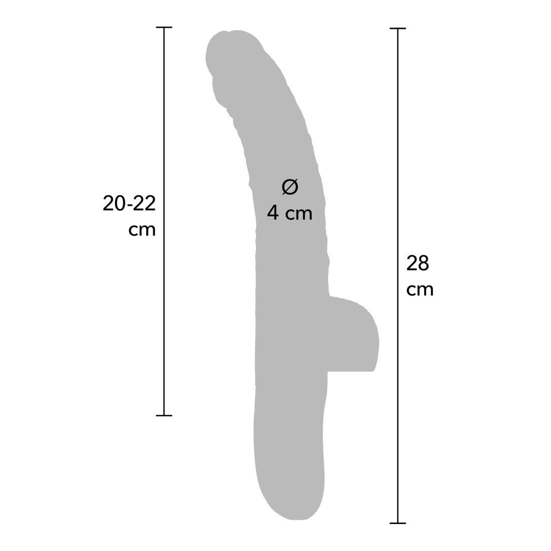 Automatinis vibratorius „Inferno Wiggling Vibrator“ - Hidden Desire