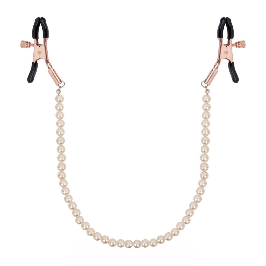 Spenelių spaustukai „Nouveau Nipple Clamps“ - Rosy Gold