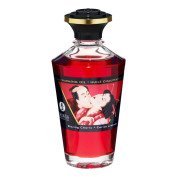 Afrodiziakinis šildantis aliejus „Blazing Cherry“, 100 ml