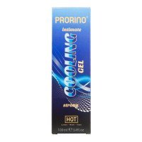 Stimuliuojantis lubrikantas „Prorino Cooling Gel Strong“, 100 ml - Hot