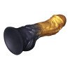 Pripučiamas silikoninis dildo „Aerosx Nr. 8.0 Gold/Black“ - Lovetoy
