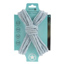 Suvaržymo virvė „Bondage Rope Powder Blue“, 10 m - Ouch!
