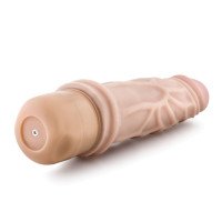 Vibruojantis dildo „Dr. Skin Vibe 3“ - Blush