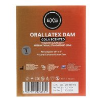 Prezervatyvas oraliniam seksui „Cola Scented“ - EXS Condoms