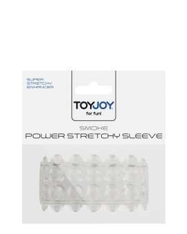 Skaidri penio mova „Power Stretchy Sleeve“ - ToyJoy