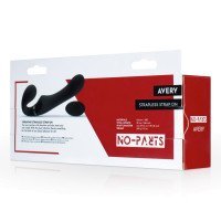 Vibruojantis strap-on be dirželių „Avery“ - No-Parts