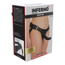 Strap-on diržas „Inferno Thigh Strap-on“ - Hidden Desire