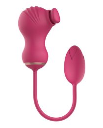 Klitorinis stimuliatorius - kiaušinėlis „Tapping Stimulator with Vibrating Egg“ - Dream Toys
