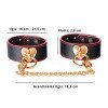 Antrankiai „Wrist Cuff with Golden Chain“ - Latetobed