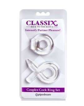 Penio žiedų rinkinys „Couples Cock Ring Set“ - Classix