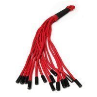 Botagas „Knot Flogger Red“ - Taboom