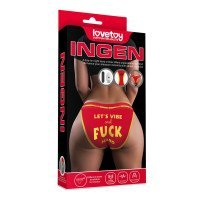 Vibruojančios kelnaitės „Fuck“ - Love Toy
